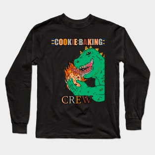 monster cookie baking crew Long Sleeve T-Shirt